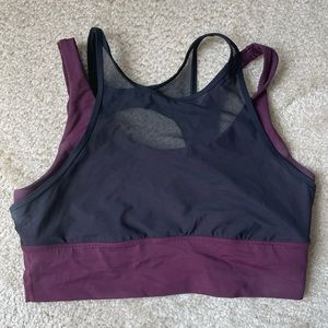 Lululemon Athletic Mesh Cross Back Sports Bra